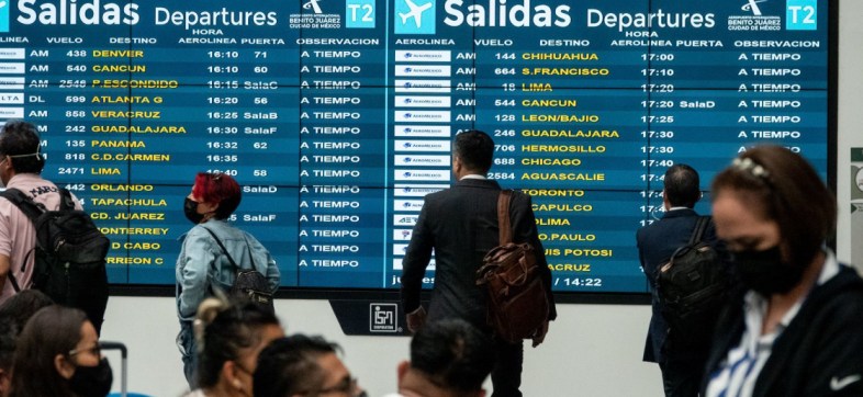 Les explicamos el relajo del AICM y los horarios de vuelos en el aeropuerto