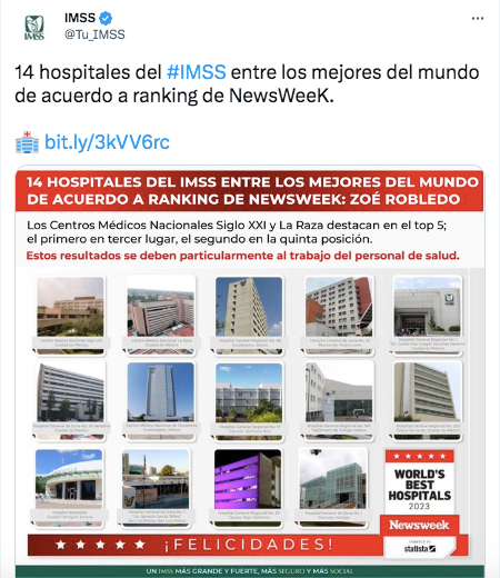 IMSS y sus hospitales 