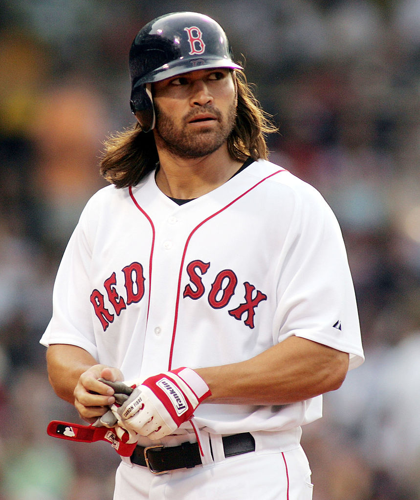 Johnny Damon antes de unirse a los Yankees