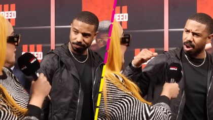 Michael B. Jordan se reencontró con una compañera que lo molestaba en la escuela y así reaccionó