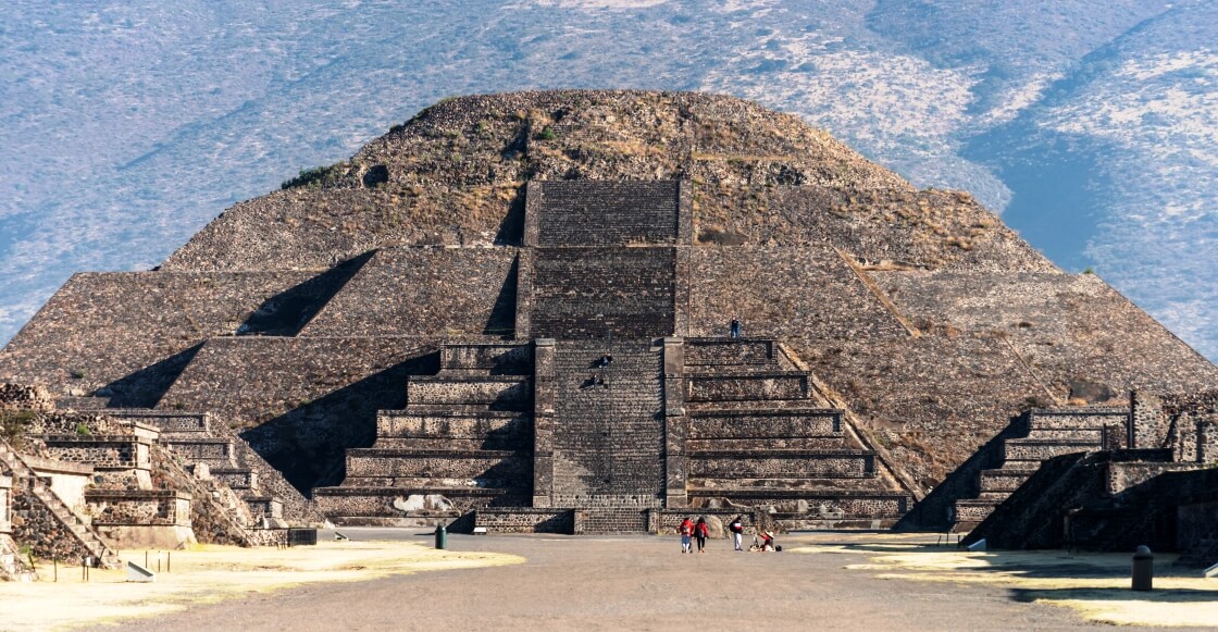 Avanzan trabajos para proteger pirámides en Teotihuacan