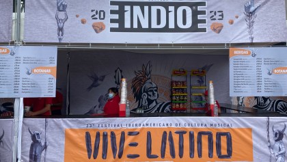 Precios de las cervezas y botanas en el Vive Latino 2023