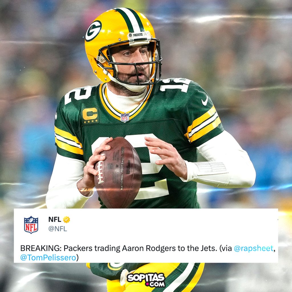 Aaron Rodgers es jugador de los Jets