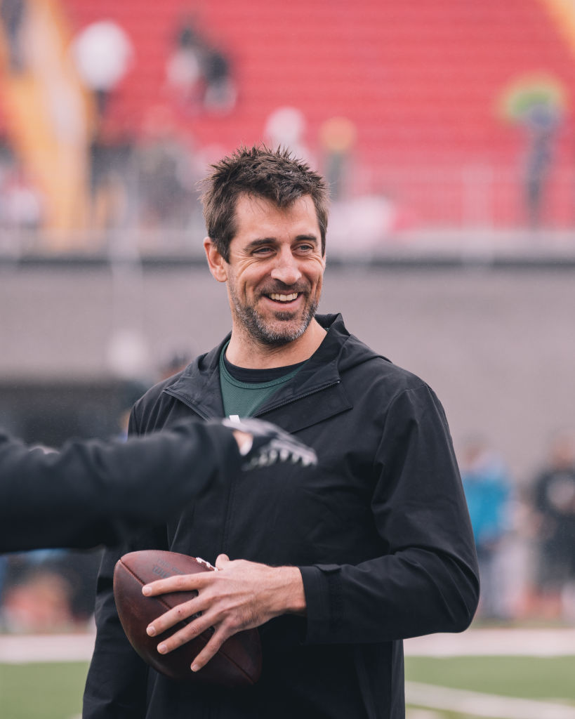 Aaron Rodgers, el nuevo QB de los Jets