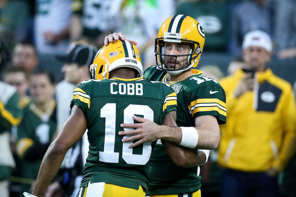 La eterna amistad entre Aaron Rodgers y Randall Cobb