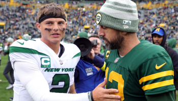 La advertencia que Zach Wilson mandó a Aaron Rodgers sobre la titularidad en Jets