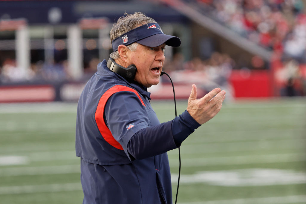 Bill Belichick, entrenador en jefe de Patriots