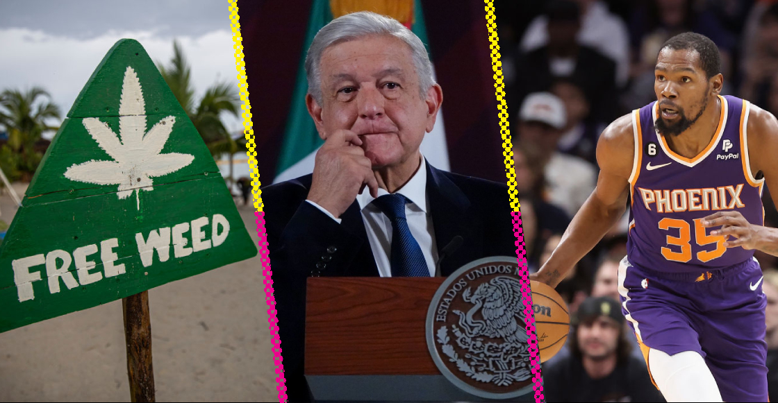 Mensaje de AMLO sobre legalización de la marihuana en la NBA