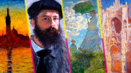 Datos y pinturas de Claude Monet