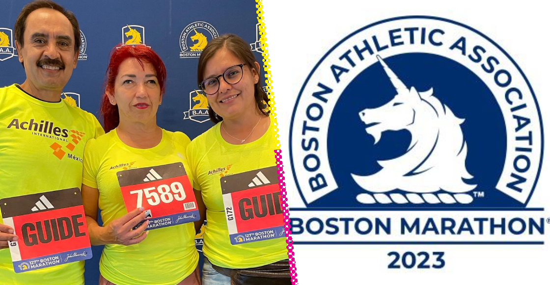 La inspiradora historia de 4 corredores mexicanos invidentes que competirán en el Maratón de Boston