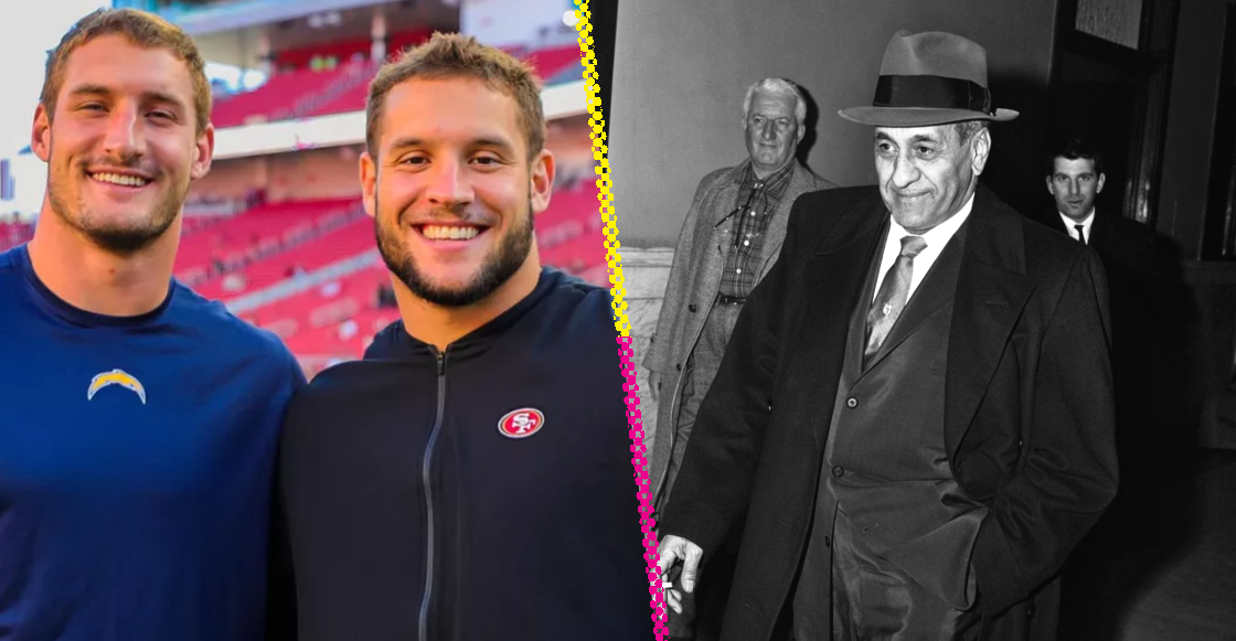 La increíble historia familiar que entrelaza a Joey y Nick Bosa, estrellas de NFL, con un exjefe de la mafia