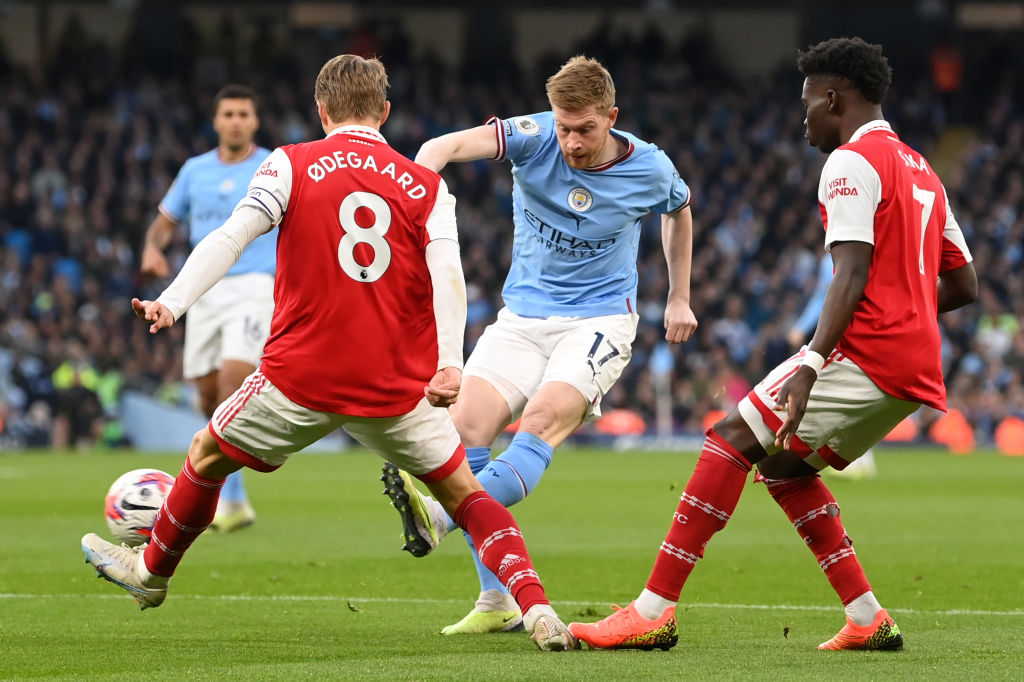 KDB cerca del segundo gol Cityzen