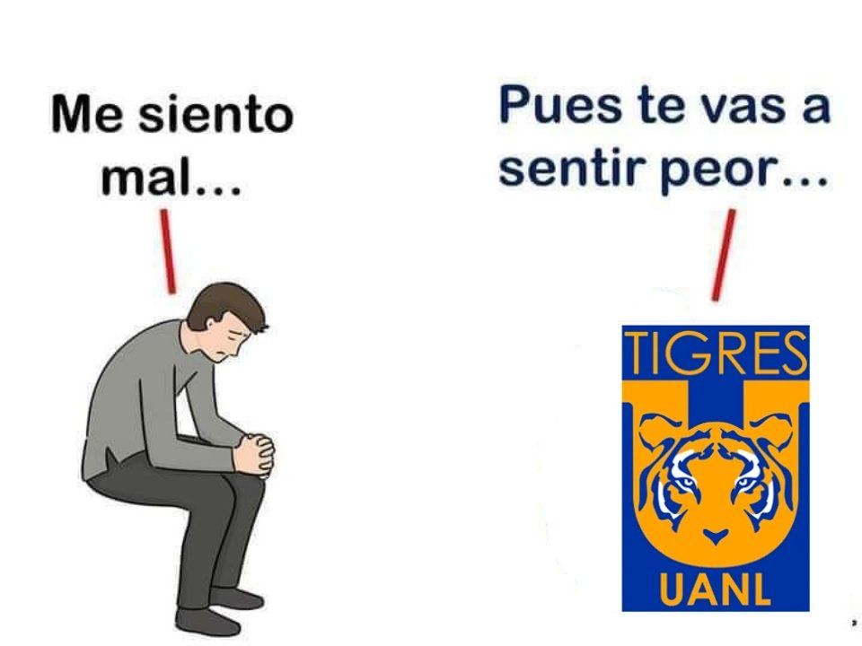 Meme del Tigres vs Mazatlán