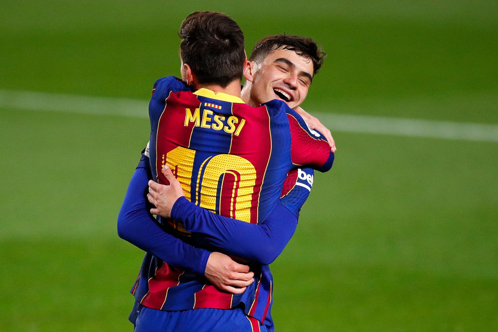 Messi sería un impulso para los jóvenes del Barcelona