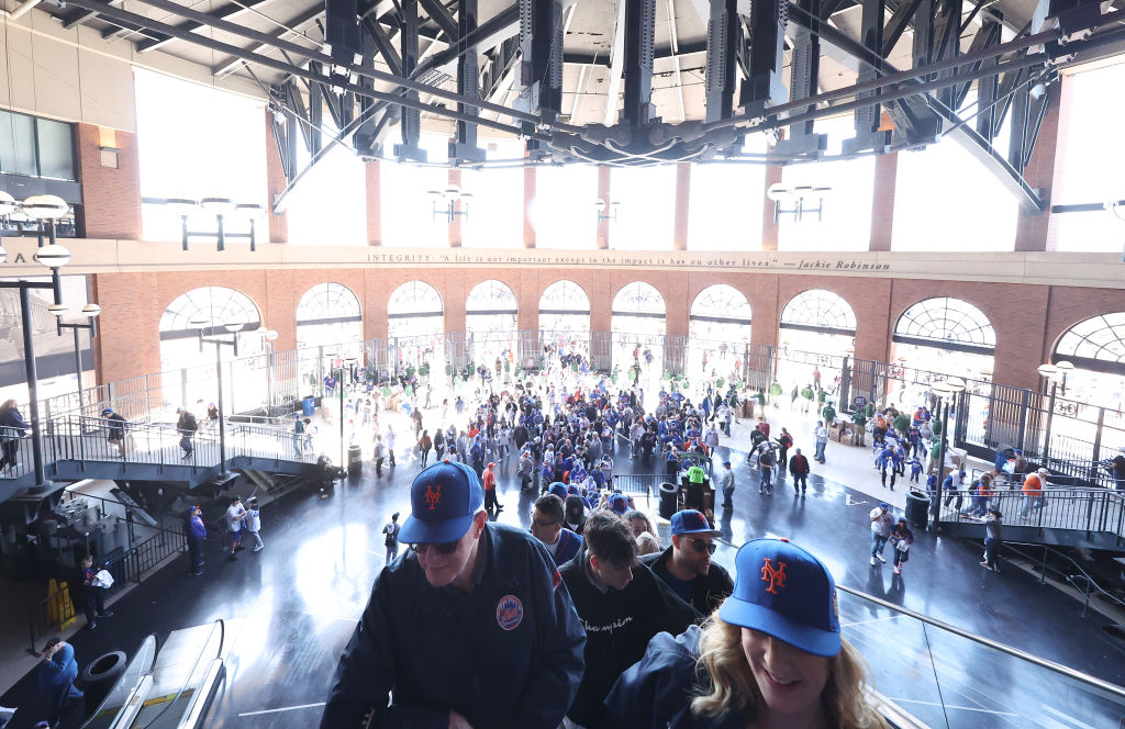 La entrada del Citi Field, casa de los Mets