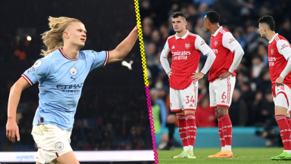 El Manchester City gana, gusta y golea al Arsenal en plena lucha por la Premier League