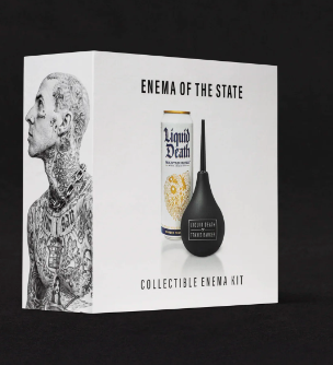 Marketing nivel: Travis Barker lanza un enema coleccionable