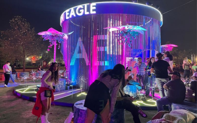 zona de descanso American Eagle en AXE Ceremonia 2023