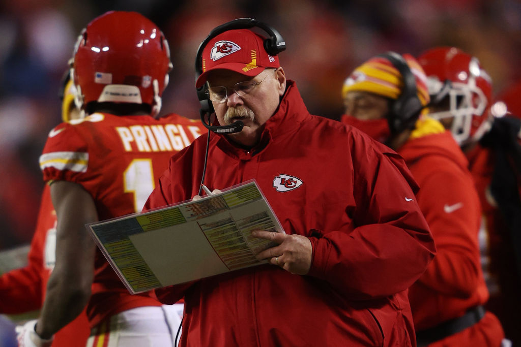 Andy Reid y su playbooks con Chiefs