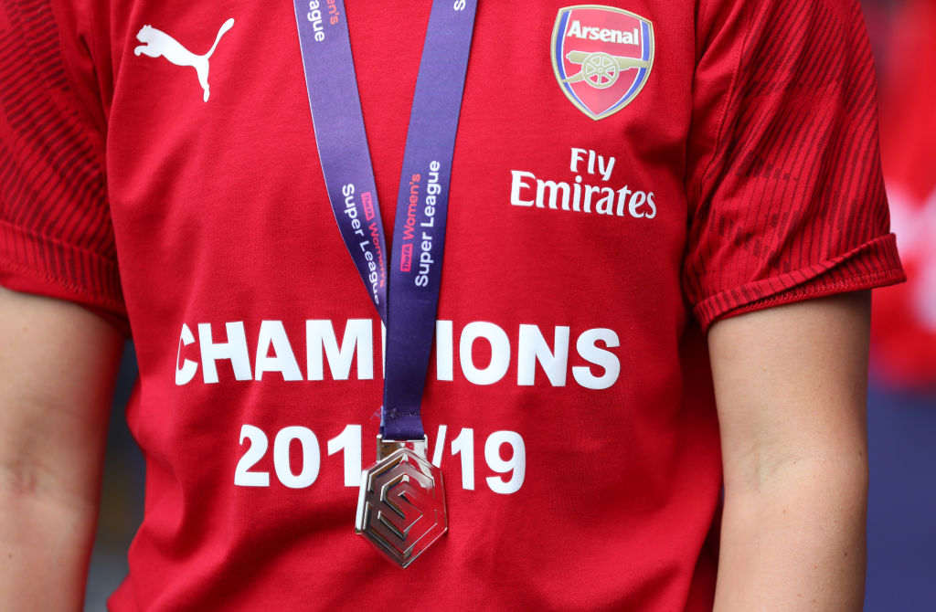 El Arsenal femenil campeones de la WSL en 2019