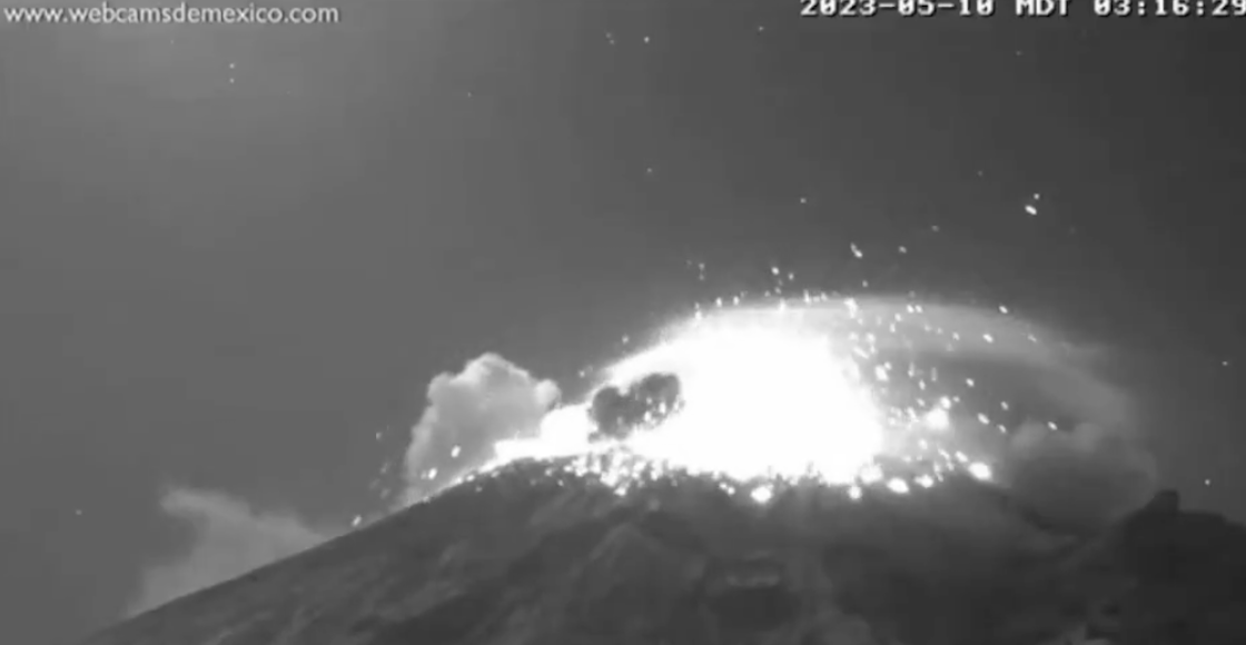 explosion popocatepetl 10 mayo