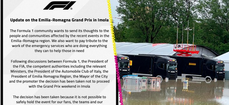 Fórmula 1 cancela el GP de Imola