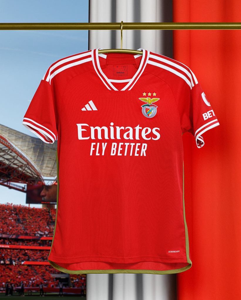 Jersey del Benfica para la 2023-2024