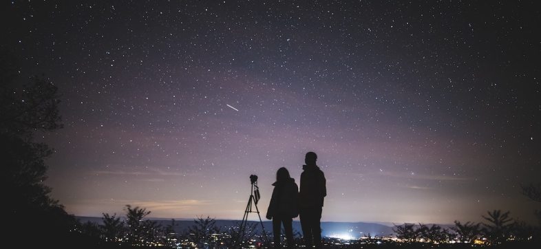 Lluvia de estrellas en mayor de 2023.