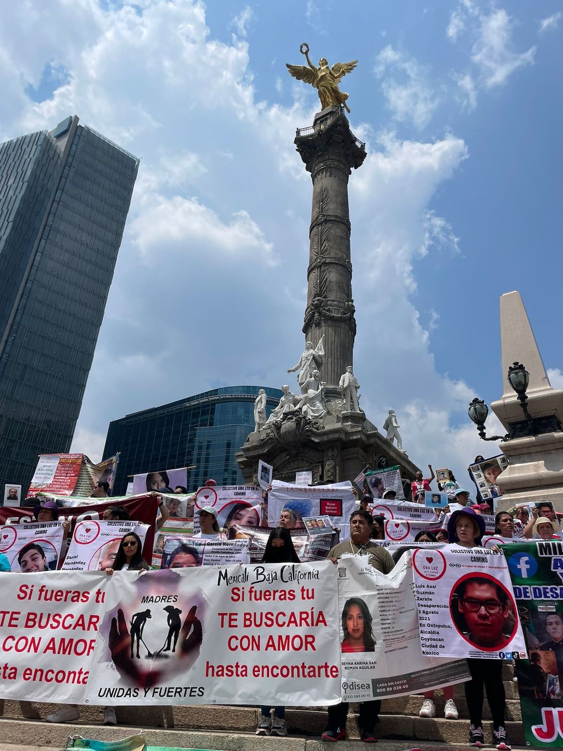 Manifestación de Madres Buscadoras