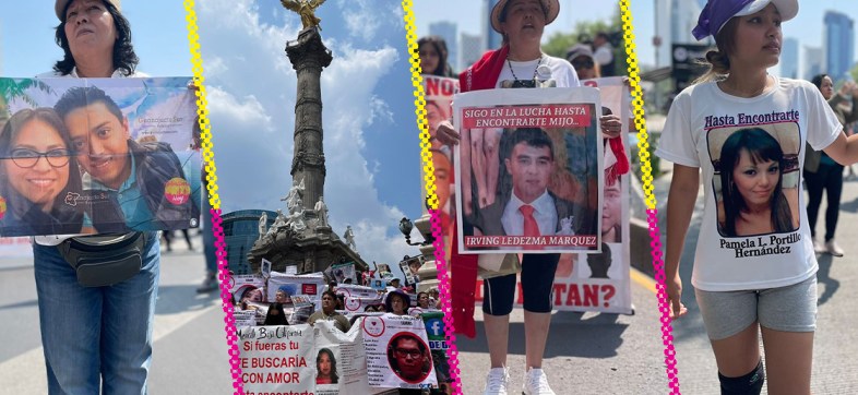 Manifestación de Madres Buscadoras