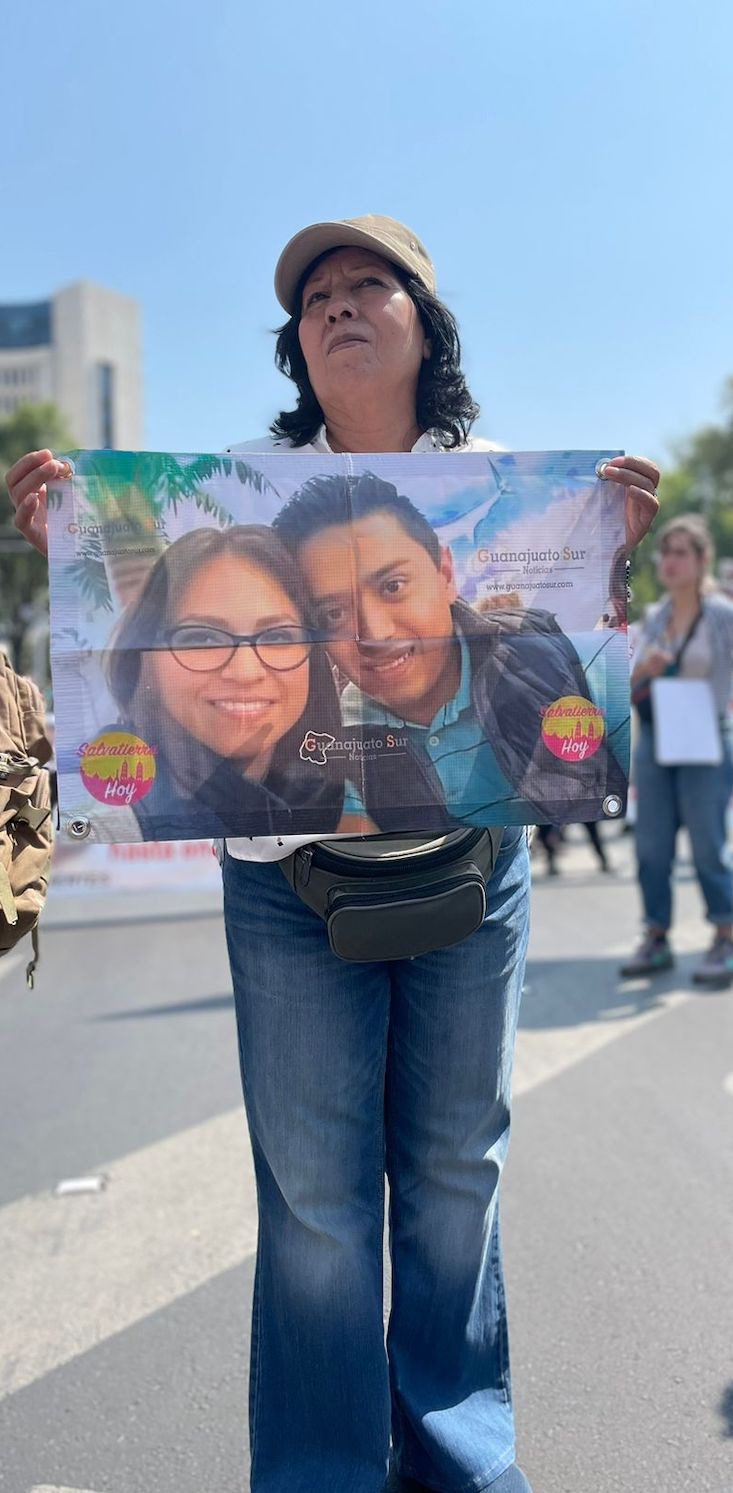 Manifestación de Madres Buscadoras