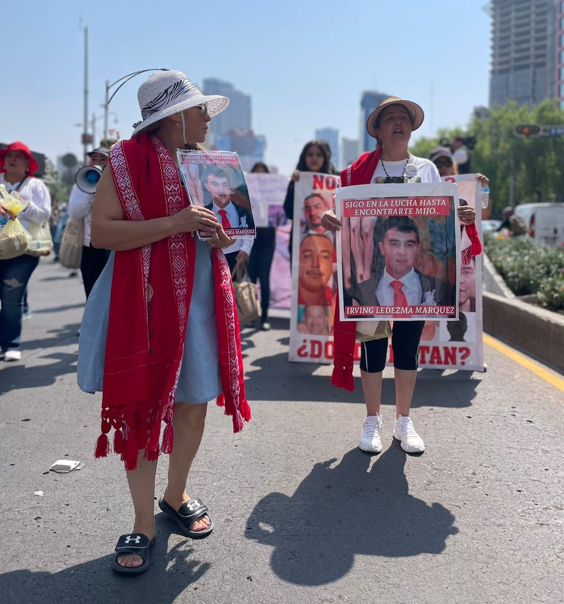 Manifestación de Madres Buscadoras