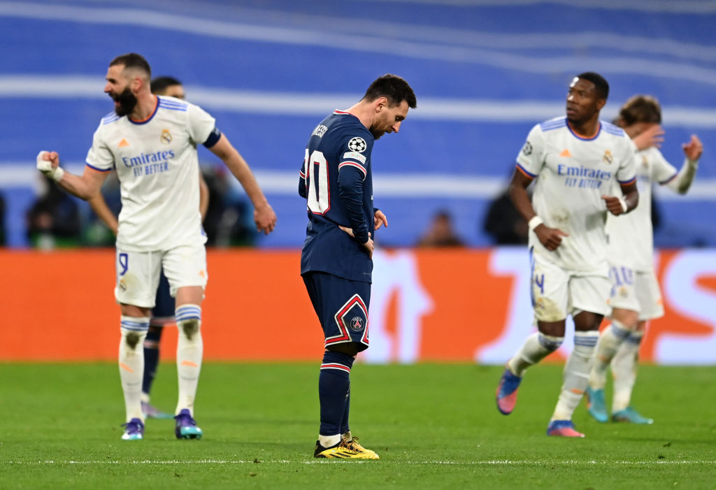 Messi y su fracaso con el PSG en Champions League