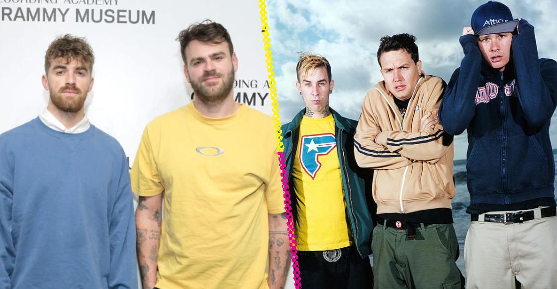 Recordemos la relación de Blink 182 con Closer de The Chainsmokers