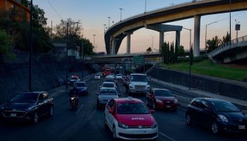 Autopista México-Cuernavaca cerrada.