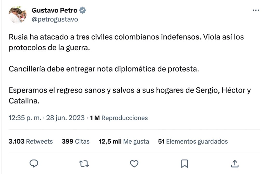 Ataque en Kramatorsk, Ucrania: ¿Por qué Colombia protesta y qué respondió Rusia?