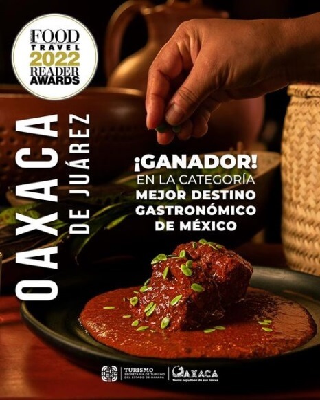 Declararon a Oaxaca el mejor destino gourmet