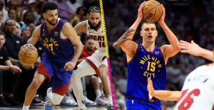 Triple doble de Kokic y Murray borran al Miami Heat en el tercer juego de las Finales de la NBA