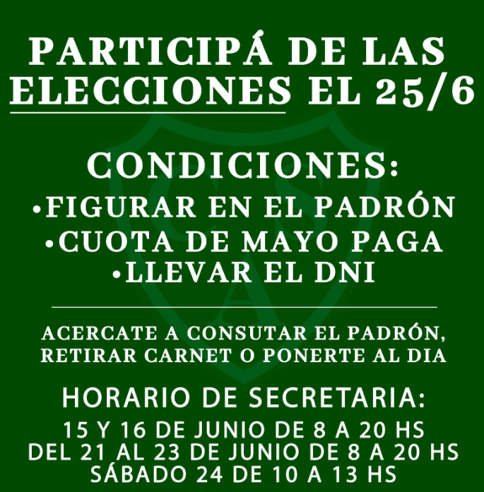 Elecciones en Sarmiento de Junín, donde Mbappé puede votar por ser socio