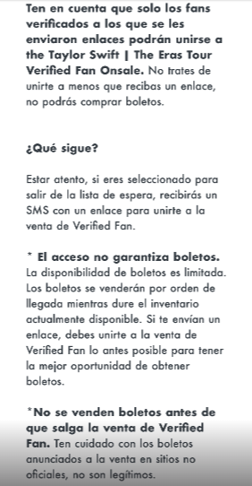 Habrá fila de espera para la preventa a fans de Taylor Swift en México 