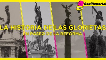 La historia de las glorietas de Reforma.