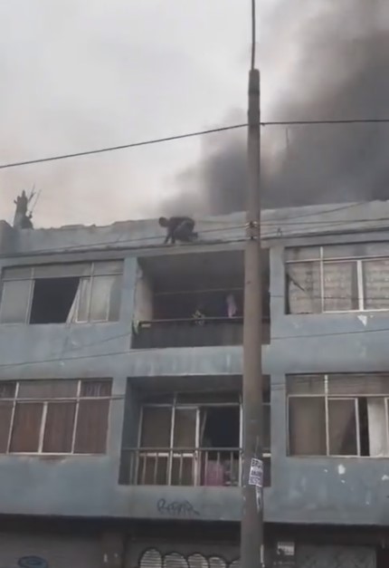 Hombre en situación de calle rescató a 25 perritos de un incendio