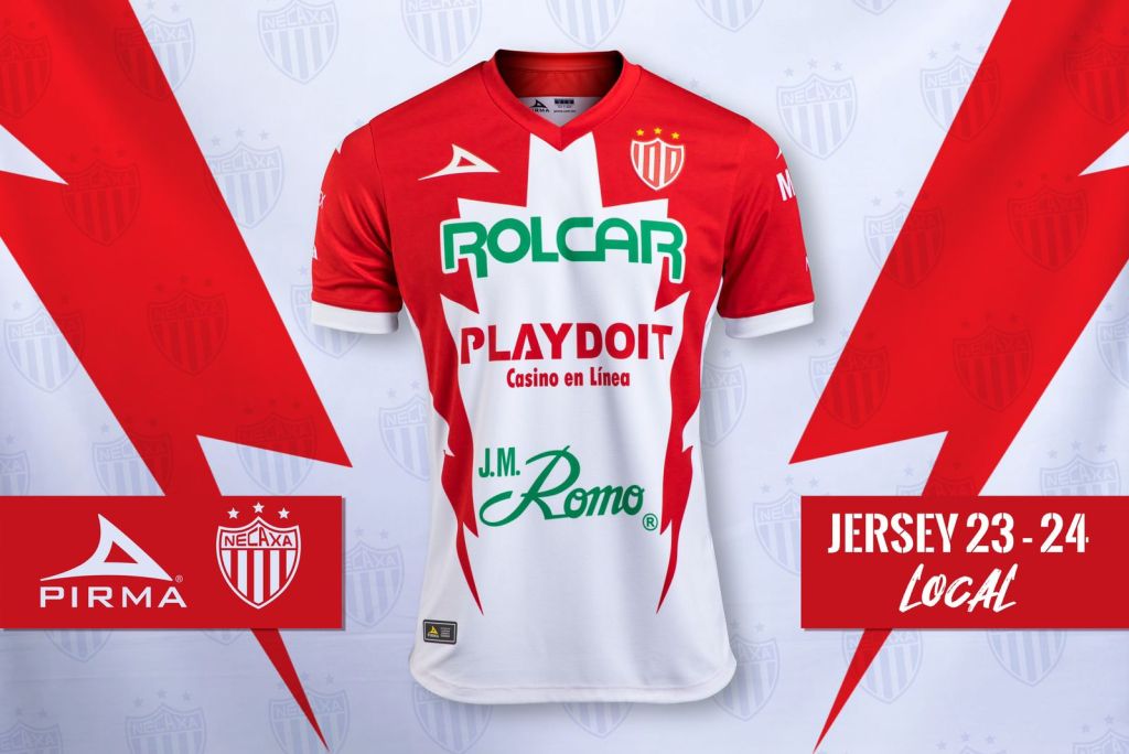 Playera del centenario del Necaxa