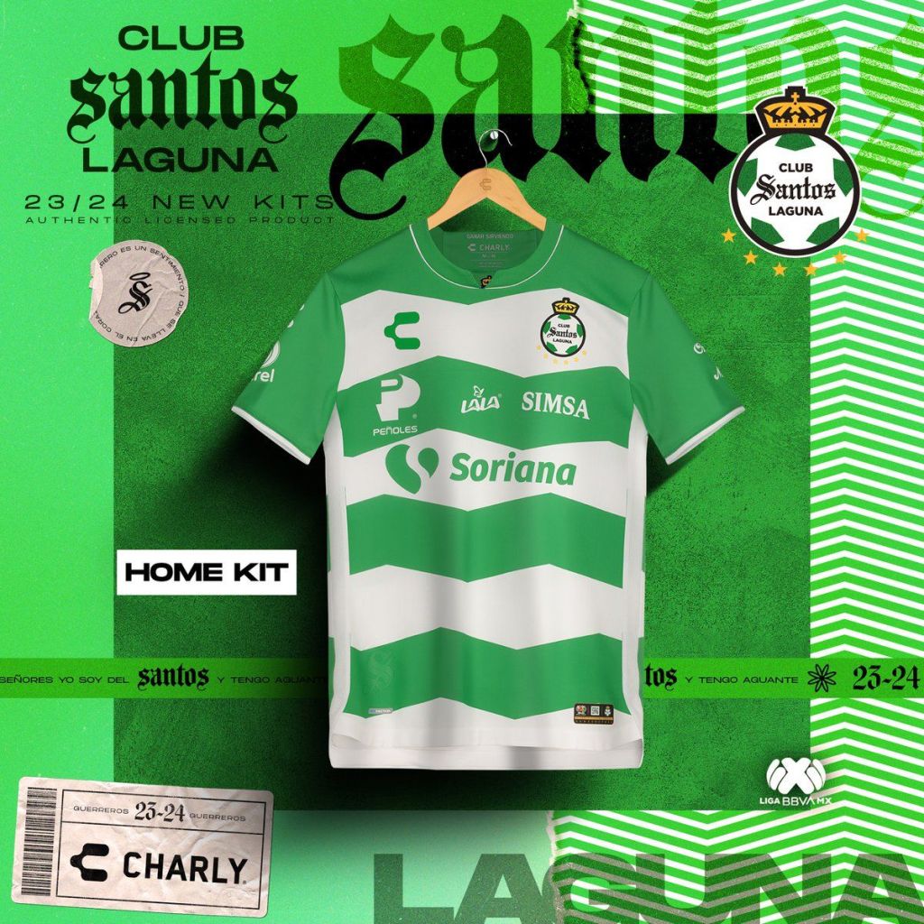 Jersey del Santos para la siguiente temporada de Liga MX