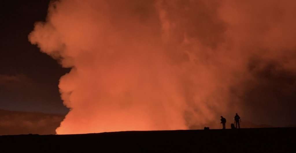 Kilauea entró en erupción en Hawái.