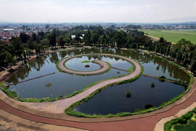 El nuevo lago artificial de la Ciudad de México