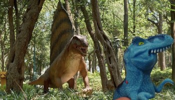 Dinosaurios en Los Pinos