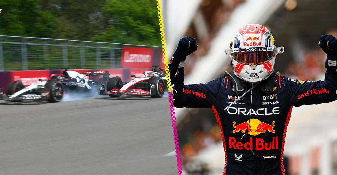 ¿Y Checo? El triunfo 100 de Red Bull con Verstappen y el duelo "microbusero" entre De Vries y Magnussen en Canadá