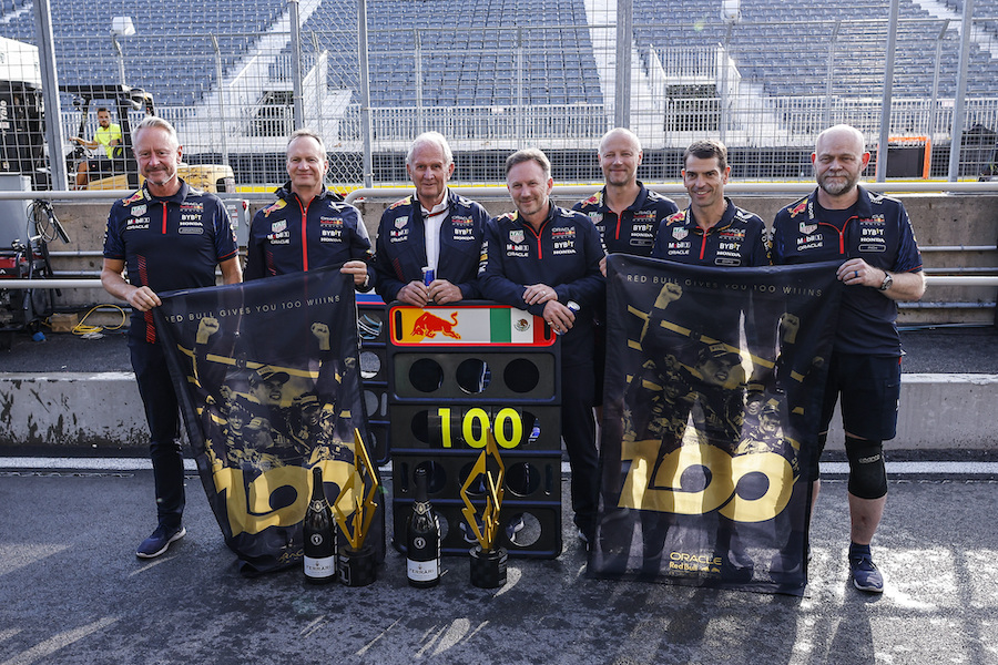 Red Bull llegó a 100 triunfos en F1