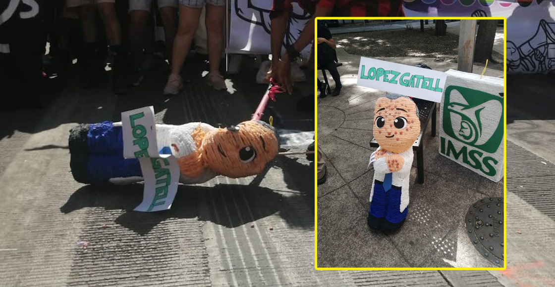 rompen-pinata-lopez-gatell-marcha-lgbt-2023-bloque-disidente-falta-medicamentos